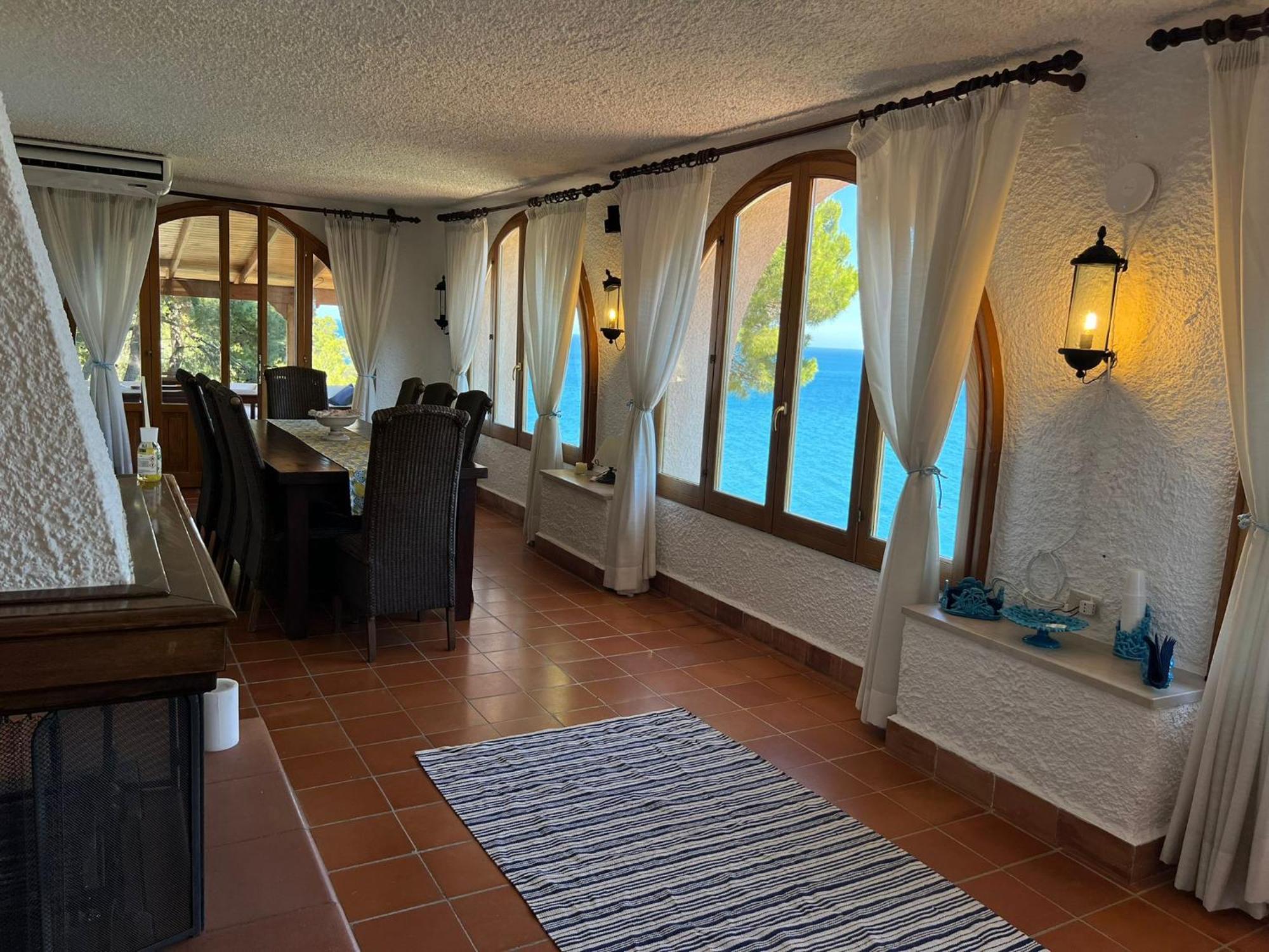 Villa Nsm Carlotta & Guarda Che Mare Con Piscine Vista Mare Pugnochiuso
