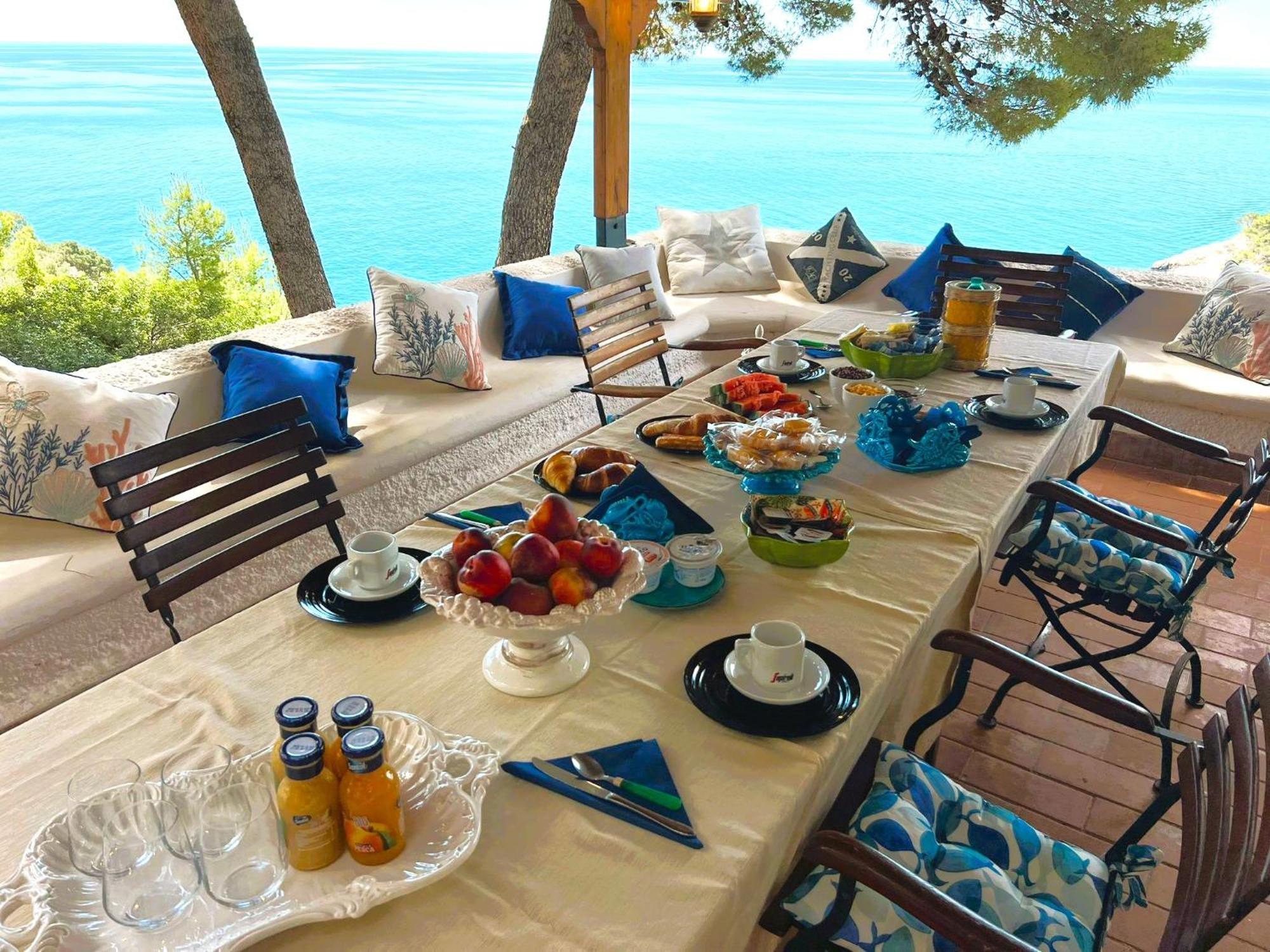 Villa Nsm Carlotta & Guarda Che Mare Con Piscine Vista Mare Pugnochiuso